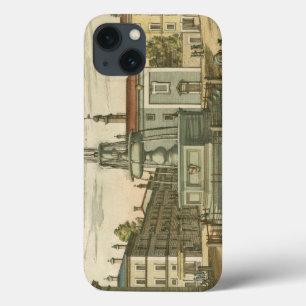 Italian Fountain in Town Square by Falda iPhone 13 Case