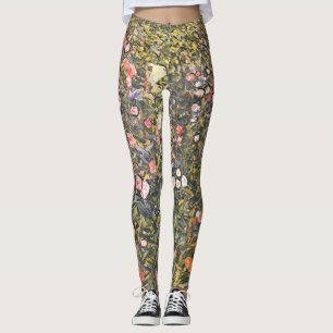 Italian Garden By Gustav Klimt Leggings