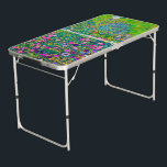 Italian Garden, Gustav Klimt Beer Pong Table<br><div class="desc">Gustav Klimt (July 14, 1862 – February 6, 1918) was an Austrian symbolist painter and one of the most prominent members of the Vienna Secession movement. Klimt is noted for his paintings, murals, sketches, and other objets d'art. In addition to his figurative works, which include allegories and portraits, he painted...</div>