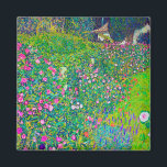 Italian Garden, Gustav Klimt Magnet<br><div class="desc">Gustav Klimt (July 14, 1862 – February 6, 1918) was an Austrian symbolist painter and one of the most prominent members of the Vienna Secession movement. Klimt is noted for his paintings, murals, sketches, and other objets d'art. In addition to his figurative works, which include allegories and portraits, he painted...</div>