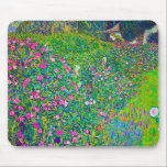 Italian Garden, Gustav Klimt Mouse Mat<br><div class="desc">Gustav Klimt (July 14, 1862 – February 6, 1918) was an Austrian symbolist painter and one of the most prominent members of the Vienna Secession movement. Klimt is noted for his paintings, murals, sketches, and other objets d'art. In addition to his figurative works, which include allegories and portraits, he painted...</div>