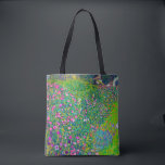 Italian Garden, Gustav Klimt Tote Bag<br><div class="desc">Gustav Klimt (July 14, 1862 – February 6, 1918) was an Austrian symbolist painter and one of the most prominent members of the Vienna Secession movement. Klimt is noted for his paintings, murals, sketches, and other objets d'art. In addition to his figurative works, which include allegories and portraits, he painted...</div>