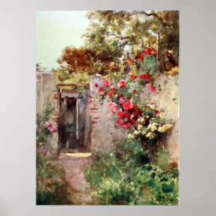 Italian Garden Poster