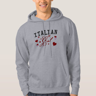Italian Girl Hooded Sweatshirt