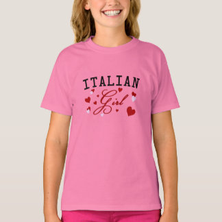Italian Girl Kids T-Shirt