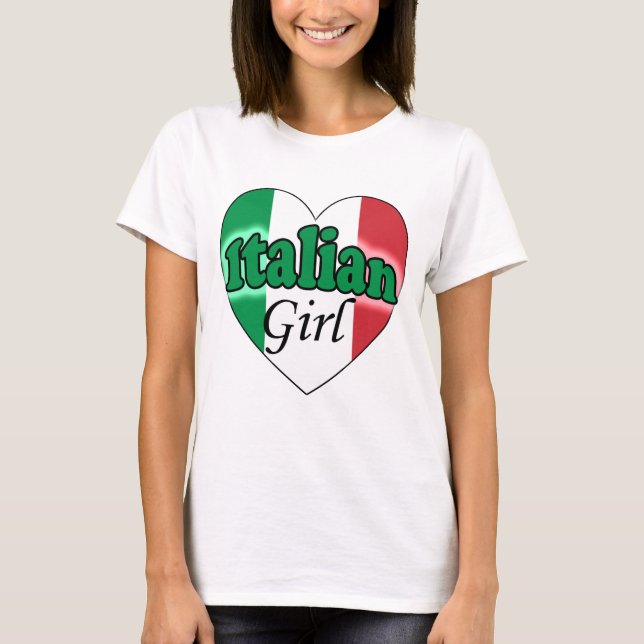 Italian Girl T-Shirt (Front)