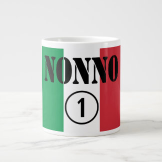 Italian Grandfathers : Nonno Numero Uno Large Coffee Mug