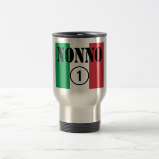 Italian Grandfathers : Nonno Numero Uno Travel Mug