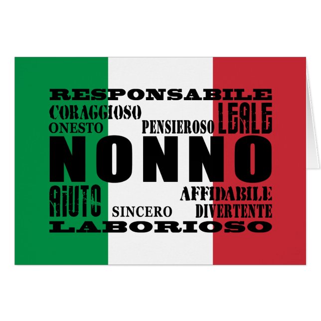 Italian Grandfathers : Qualities (Front Horizontal)