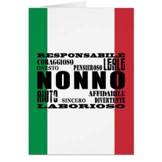 Italian Grandfathers : Qualities