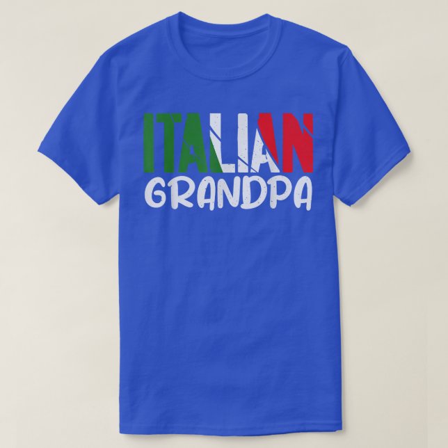 Italian Grandpa  T-Shirt (Design Front)