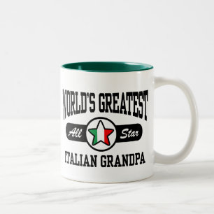 Italian Grandpa Two-Tone Coffee Mug