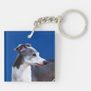 Italian Greyhound AL Key Ring