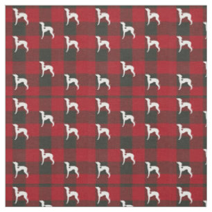 Italian Greyhound Buffalo Check Joann Fabric