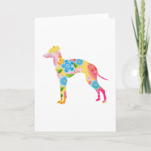 Italian Greyhound Card