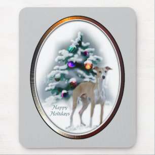 Italian Greyhound Christmas Gifts Mouse Mat
