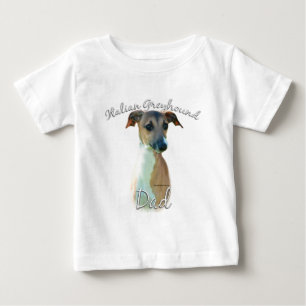 Italian Greyhound Dad 2 Baby T-Shirt