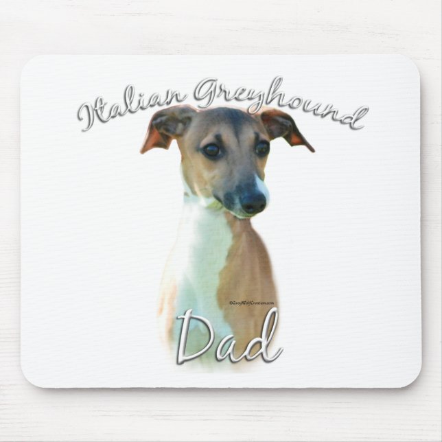 Italian Greyhound Dad 2 Mouse Mat (Front)