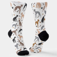 Italian Greyhound Dog Bones and Paws