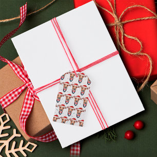 Italian Greyhound Dog Breed Christmas Gift Tags