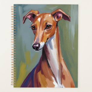 Italian Greyhound Dog Painting Planner