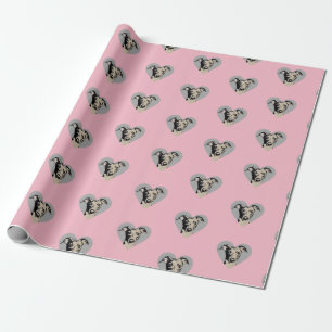 Italian Greyhound Dog Rescue Wrapping Paper Iggy