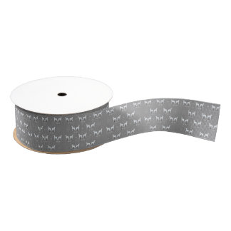 Italian Greyhound Dog Ribbon Wrapping Rescue Iggy Grosgrain Ribbon