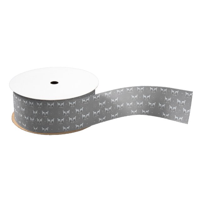 Italian Greyhound Dog Ribbon Wrapping Rescue Iggy Grosgrain Ribbon (Spool)