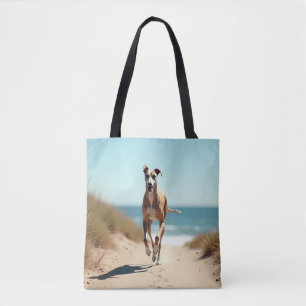 Italian Greyhound Elegant Shoulder Tote Bag