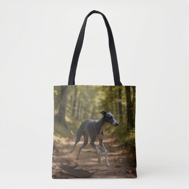 Italian Greyhound Elegant Shoulder Tote Bag (Front)