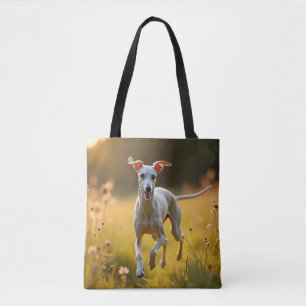 Italian Greyhound Elegant Shoulder Tote Bag