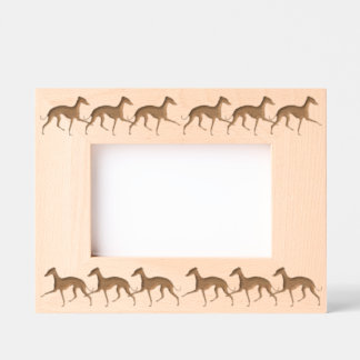 Italian Greyhound Etched Frames