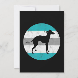 italian greyhound gift men women boys girls thank you card