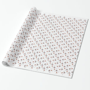 Italian Greyhound History Design Wrapping Paper