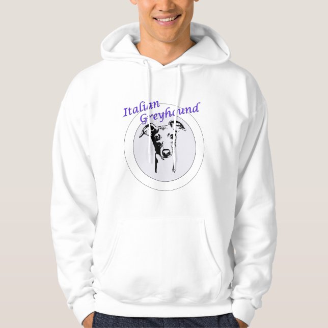 Italian Greyhound Hoodie (Front)