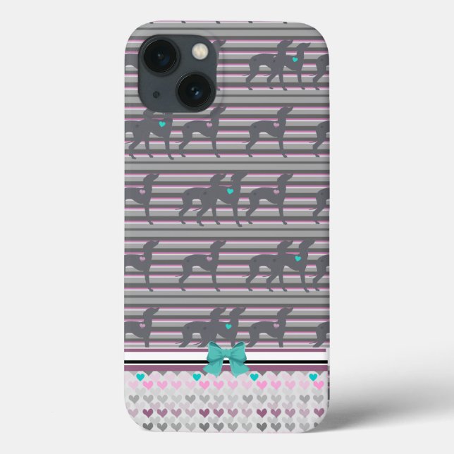 Italian Greyhound Iphone Case, Dog Silly Iggy Case-Mate iPhone Case (Back)