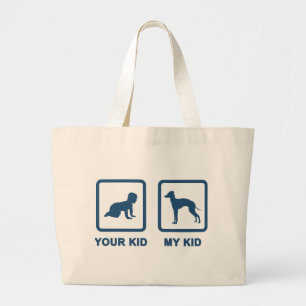 Italian Greyhound Large Tote Bag