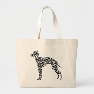 Italian Greyhound Large Tote Bag