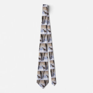 Italian Greyhound Let It Snow Christmas Tie