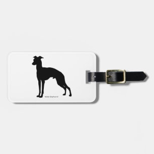 Italian Greyhound Luggage Tag Italian Greyhound Lu