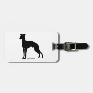 Italian Greyhound Luggage Tag Italian Greyhound Lu