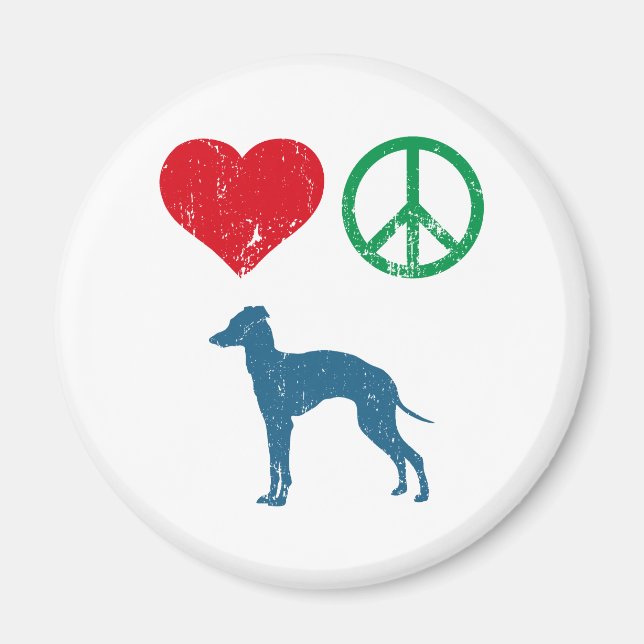 Italian Greyhound Magnet (Front)