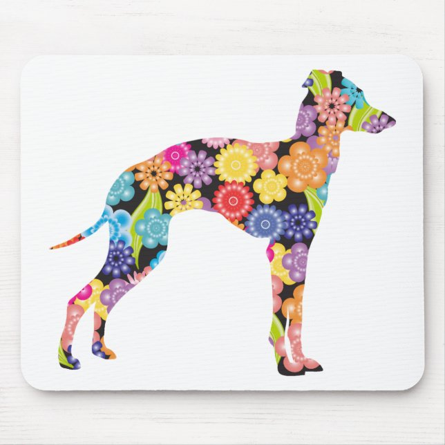 Italian Greyhound Mouse Mat (Front)