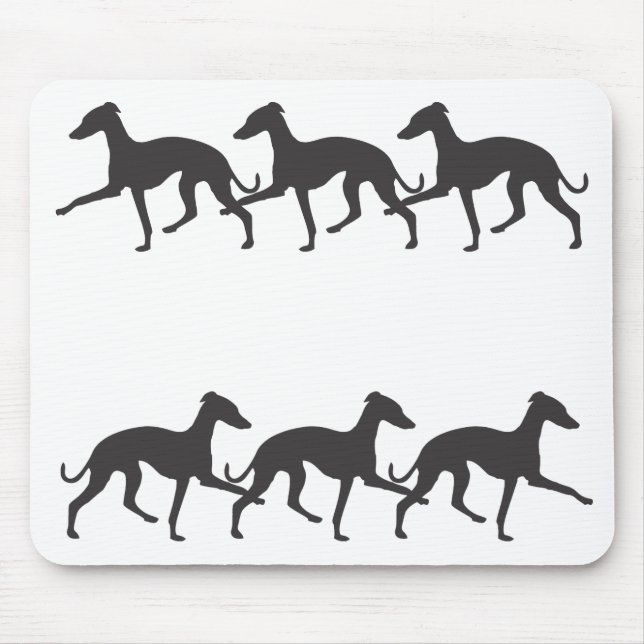 Italian Greyhound Mouse Mat (Front)