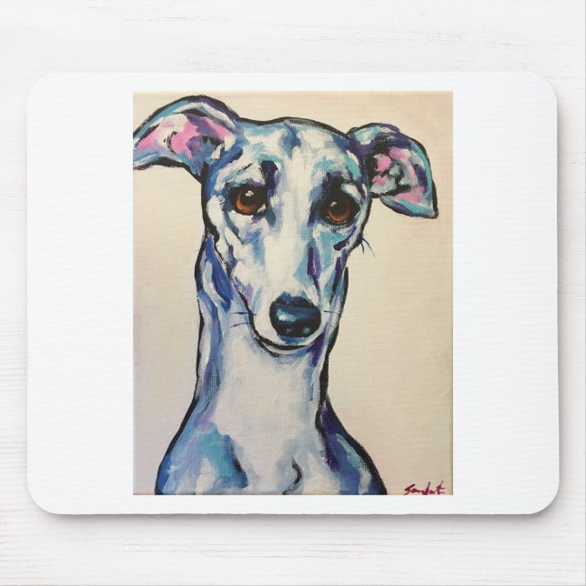Italian Greyhound Mouse Mat (Front)