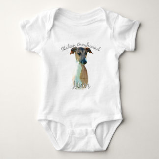 Italian Greyhound Mum 2 Baby Bodysuit