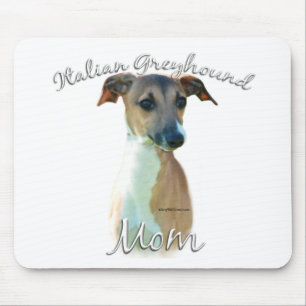 Italian Greyhound Mum 2 Mouse Mat
