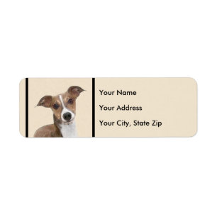 Italian Greyhound Painting - Cute Original Dog Art