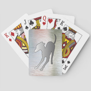 Italian Greyhound Playing Cards