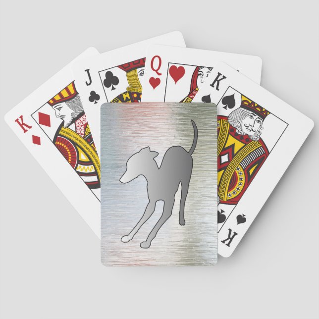 Italian Greyhound Playing Cards (Back)